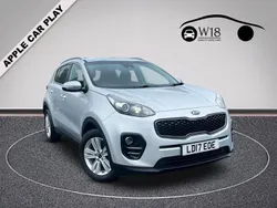 Silver Used 2017 Kia Sportage 2 SUV | £9,750 (Good price)