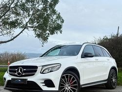 White Used 2016 Mercedes GLC220 AMG line Estate | £17,445 (Fair price)