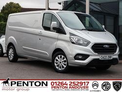 Silver Used 2022 Ford Transit Custom Limited Van | £18,290 (Fair price)