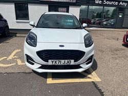 White Used 2021 Ford Puma Gen-E ST-Line X SUV | £19,499 (A bit pricey)