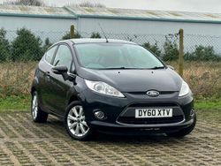 Black Used 2010 Ford Fiesta Zetec Hatchback | £1,895 (Expensive)