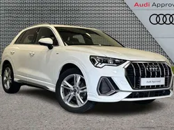 White Used 2022 Audi Q3 S-Line SUV | £28,822 (Fair price)
