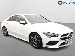 White Used 2022 Mercedes CLA180 AMG line Sedan | £23,649 (Good price)
