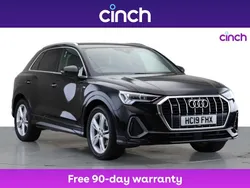 Black Used 2019 Audi Q3 S-Line SUV | £19,999 (Fair price)