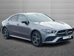 Grey Used 2022 Mercedes CLA250e AMG Line Premium Sedan | £25,595 (Fair price)