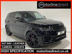 Black Used 2018 Land Rover Range Rover Sport HSE Dynamic SUV | £29,445 (Good price)