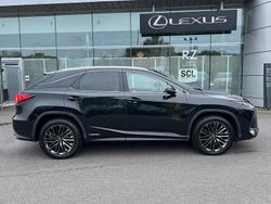 Black Used 2022 Lexus RX450h Sport Line SUV | £33,761 (Fair price)