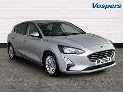Silver Used 2020 Ford Focus Titanium Hatchback | £10,995 (Fair price)