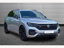 Silver Used 2021 VW Touareg Black Edition SUV | £41,150 (Fair price)