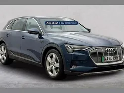 Blue Used 2020 Audi e-tron Premium SUV | £19,529 (Fair price)
