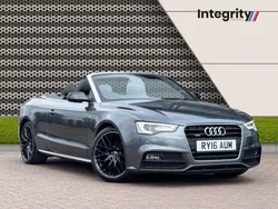 Grey Used 2016 Audi A5 Cabriolet S-Line Cabriolet | £12,235 (Fair price)