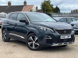 Grey Used 2017 Peugeot 3008 GT-line SUV | £7,788 (Fair price)