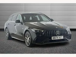 Black Used 2024 Mercedes C43 AMG Premium Plus Estate | £50,450 (Fair price)