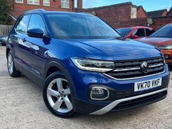 Blue Used 2020 VW T-Cross SEL SUV | £12,995 (Fair price)