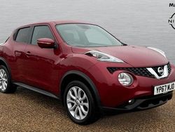 Red Used 2017 Nissan Juke Tekna SUV | £8,971 (Fair price)