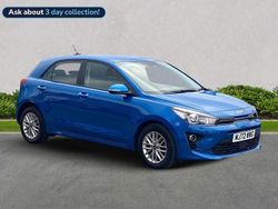 Blue Used 2022 Kia Rio Hatchback | £12,798 (Fair price)