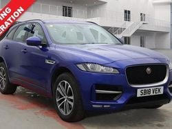 Blue Used 2018 Jaguar F-Pace R-Sport SUV | £15,199 (Good price)