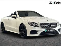 White Used 2017 Mercedes E220 AMG Line Premium Cabriolet | £20,000 (Fair price)