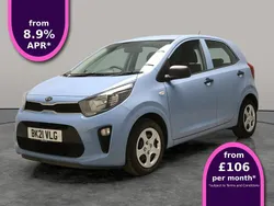 Blue Used 2021 Kia Picanto Hatchback | £8,843 (Good price)