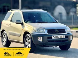 Beige Used 2002 Toyota RAV4 SUV | £1,995 (Fair price)