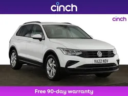 White Used 2022 VW Tiguan Life SUV | £21,099 (Super price)