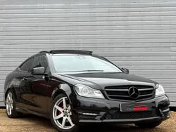 Black Used 2014 Mercedes C220 Sport Edition Coupe | £6,795 (Super price)