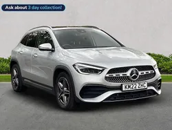 Silver Used 2022 Mercedes GLA220 AMG Line Premium Plus SUV | £27,699 (Fair price)