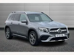 Mountain grey Used 2021 Mercedes GLB220 AMG Line Premium SUV | £29,450 (Fair price)