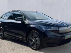 Black magic pearl effect Used 2024 Skoda Enyaq iV vRS SUV | £38,490