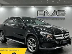 Black Used 2016 Mercedes GLA200 AMG line SUV | £12,494 (Fair price)