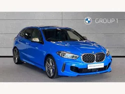 Misano blue Used 2022 BMW M135 Shadowline Hatchback | £26,950 (Fair price)