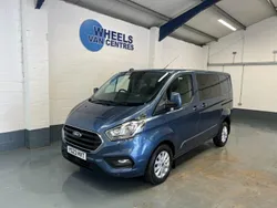 Blue Used 2023 Ford Transit Custom Limited Van | £24,790 (Good price)