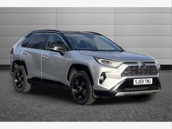 Silver Used 2019 Toyota RAV4 Hybrid SUV | £24,895 (A bit pricey)