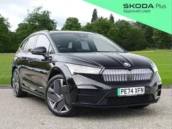 Black Used 2024 Skoda Enyaq iV vRS SUV | £35,495 (Super price)