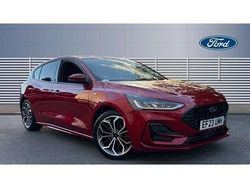 Red Used 2023 Ford Focus ST-Line X Hatchback | £17,764 (Fair price)