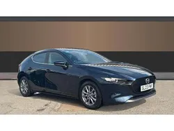 Blue Used 2022 Mazda 3 Hatchback | £15,377 (Fair price)