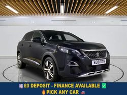 Black Used 2018 Peugeot 3008 GT-line SUV | £9,499 (Fair price)