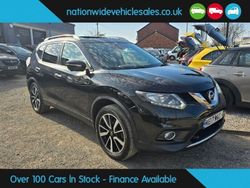 Black Used 2017 Nissan X-Trail N-Vision SUV | £8,703 (Fair price)