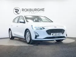 White Used 2020 Ford Focus Titanium Hatchback | £9,199 (Fair price)