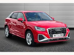 Progressive red Used 2023 Audi Q2 S-Line SUV | £22,595 (Fair price)