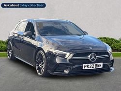 Black Used 2022 Mercedes A35 AMG Premium Plus Hatchback | £27,499 (Fair price)