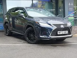 Blue Used 2022 Lexus RX450h Sport Line SUV | £34,998 (Fair price)