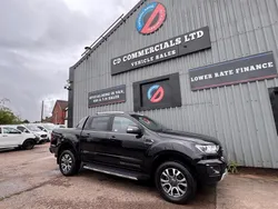 Black Used 2022 Ford Ranger Wildtrack Pickup | £16,495 (Super price)