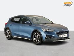 Blue Used 2021 Ford Focus Active X Hatchback | £12,895 (Fair price)