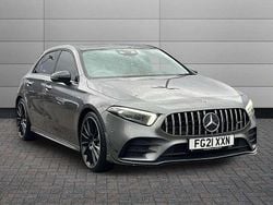 Mountain grey Used 2021 Mercedes A35 AMG Premium Plus Hatchback | £29,195 (Fair price)
