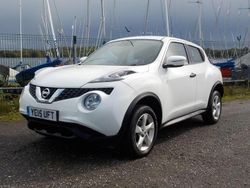 White Used 2015 Nissan Juke Visia SUV | £3,195 (Good price)