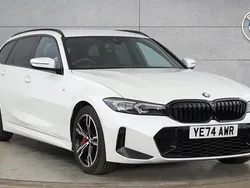 White Used 2024 BMW 320 M Sport Estate | £36,899 (Expensive)