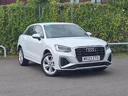 White Used 2023 Audi Q2 S-Line SUV | £24,498 (Fair price)