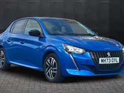 Blue Used 2023 Peugeot 208 Allure+ Hatchback | £13,974 (Fair price)