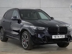Black Used 2024 BMW X3 M Sport SUV | £47,500 (Expensive)